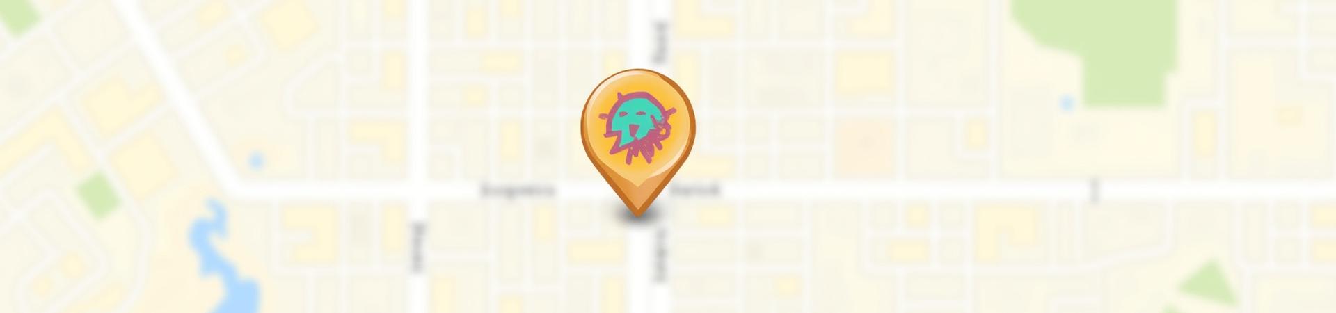 Mapa estático de la ubicación de Alquimia Cafetera en San Miguel de Allende, Guanajuato, México, con un pin personalizado.