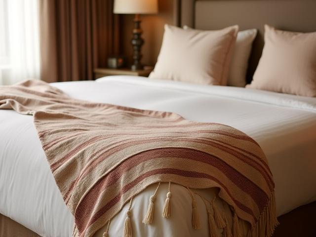 Textiles de cama artesanales